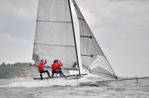 парусные новости, гран при германии в классе яхт 18ft skiff